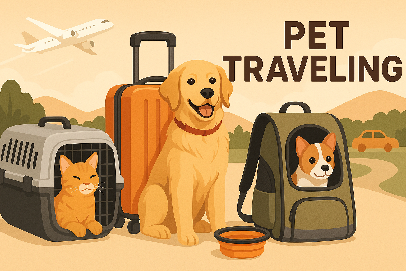 Pet Traveling Banner